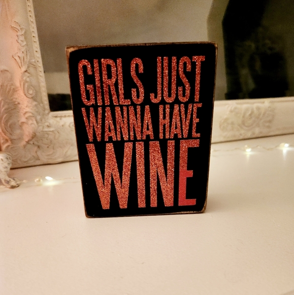 Other - $3/25 Pink Rustic Sign